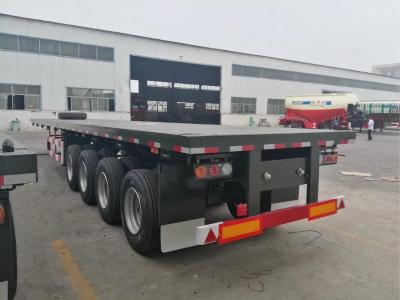 Китай 80 тонн 40ft 45ft используемый трейлер 4 цапф планшетный Semi продается