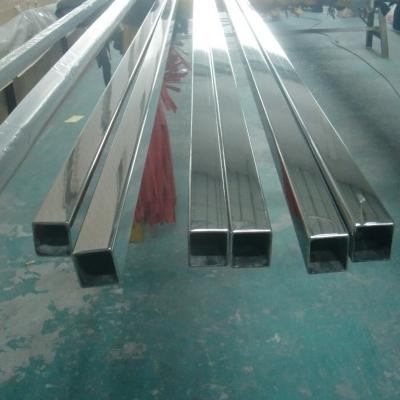 China SS310 316 Stainless Steel Square Tubing SS201 BA 2B NO.1 NO.3 8K for sale
