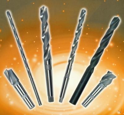 China KM white hss twist drill bit for cutting metal for sale