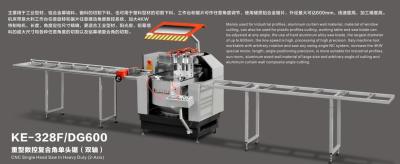 China Free Shipping KE328 F/DG 600 CNC Single Head Saw In Heavy Duty (2-Axis) for sale
