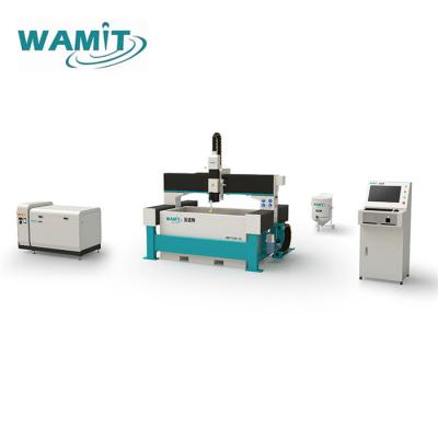 China 1500*1500mm Granite Water Jet Cutting Machine / Wamit Water Jet Tile Cutter for sale