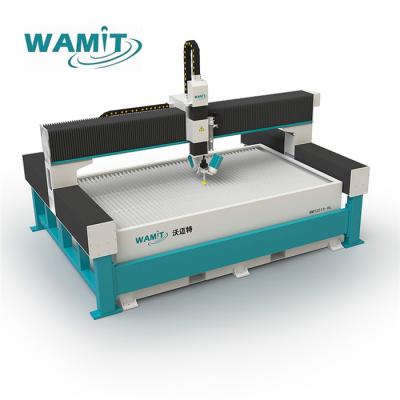 China 200mm Alumimum Carbon Steel CNC Water Jet Cutter With Five Axis for sale