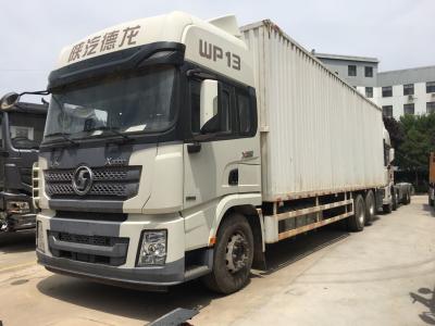 China White Van Cargo Truck SHACMAN X3000 Cargo Box Van 6x4 340Hp EuroII for sale