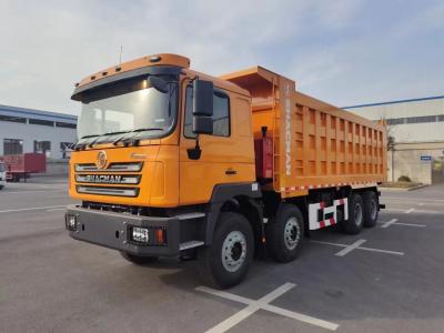 Chine 8x4 SHACMAN camion de décharge lourd F3000 70 tonnes 375hp EuroV 12 roues camion de décharge à vendre