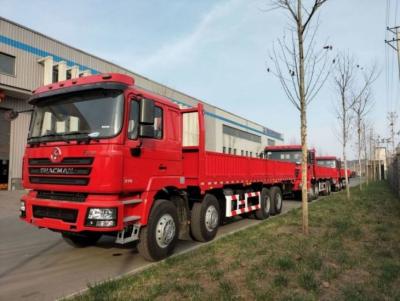 China Fuel Tank 400L Truck Lorry SHACMAN F3000 8x4 Lorry 375Hp Neon Red for sale