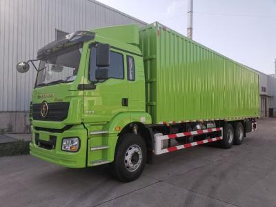 China Green 6x4 Van Cargo Truck SHACMAN H3000 Big Cargo Truck 340Hp For Delivery for sale