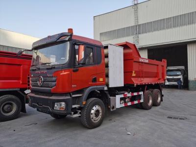 中国 EuroV SHACMAN X3000 CNGダンプトラック 6x4 10ホイール 430HP エンジン WEICHAI 販売のため