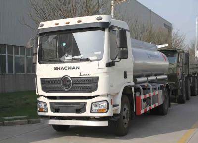 China L3000 4x2 Oil Tanker Lorry 240Hp EruoII  White SHACMAN Oil Transport Truck for sale