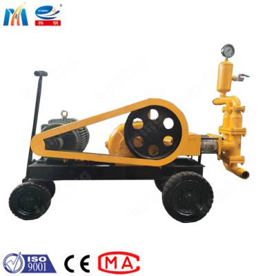 China Lightweight Cement Grout Injection Pump Single Cylinder With Customized Wheels for sale