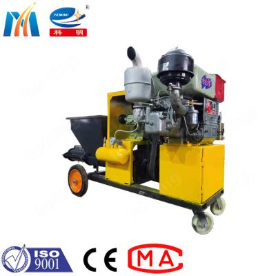 China Diesel Engine KLW Series Mortar Spraying Machine In Construction Site for sale