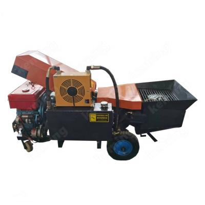 China KMB Series Small Mobile Concrete Pump 40mm Max Aggregate Size 2.5t/M3 Density for sale