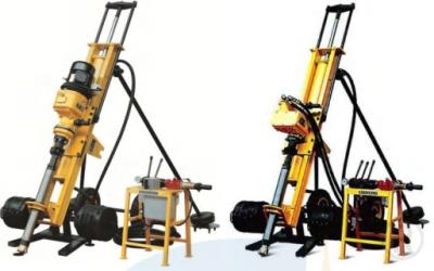 China KQD Series Electrical Engine DTH Rock Drilling Machine With Rock And Soil Drilling Bit for sale
