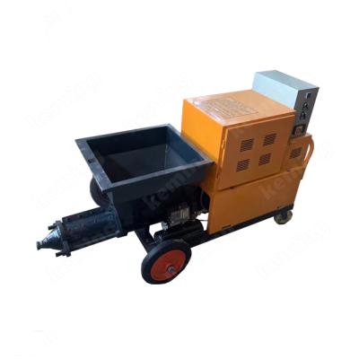 China Diesel Power Source Plaster Spraying Machine Electricity With OEM Accepted 50L/Min for sale
