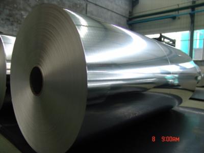 China Jumbo 100mm 10mic Household Aluminum Foil Rolls for sale