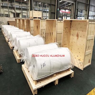 China Silver Plain 1500mm Large Rolls Of Aluminum Foil for sale