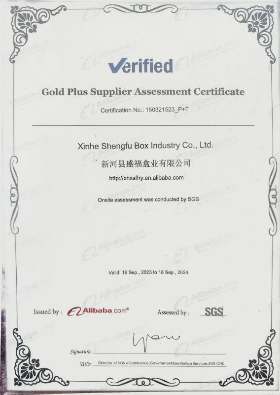 SGS - Xinhe County Shengfu Box Industry Co., Ltd.