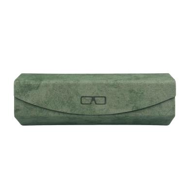 China Sleek Foldable Eyeglass Case Triangle Sunglasses Case Fashionable for sale