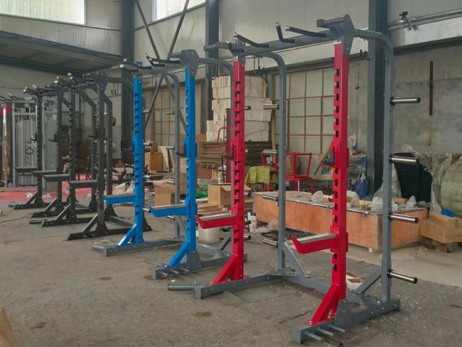Commercial Gym Free Weight Machine Squat Power Rack Fitness Equipment SD-022