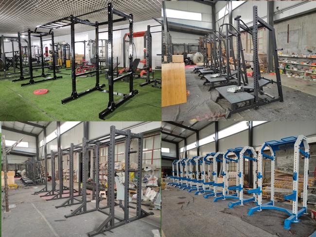 Commercial Gym Free Weight Machine Squat Power Rack Fitness Equipment SD-022