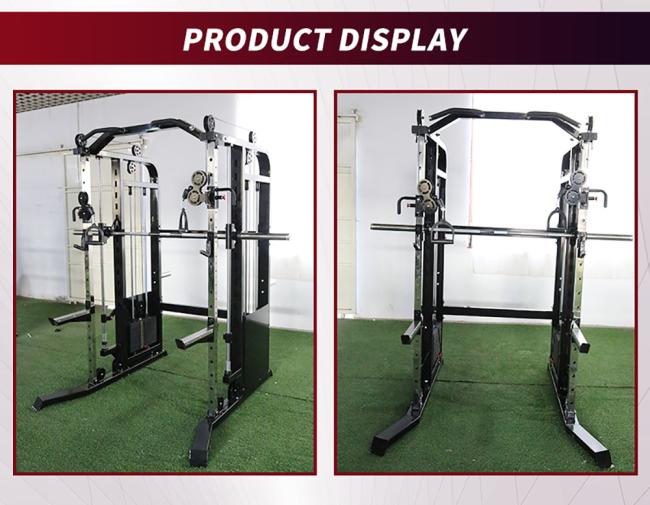 Commercial Multi-Function Smith Fitness Gym Strength Machine / Sports Machine