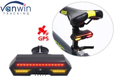 China Mini Waterproof 4G Wireless Bike Finder Tracker Bike GPS Tracker With Taillight en venta