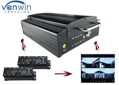 China 720P HD 3G Mobile DVR with 4CH Mobile DVR CMS platform for CIty Bus for sale