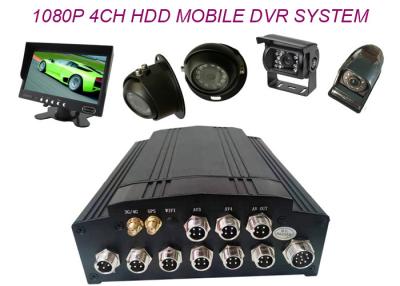 China registrador de 10W 4G 3G GPS WIFI RS485 4CH 1080P HD DVR en venta