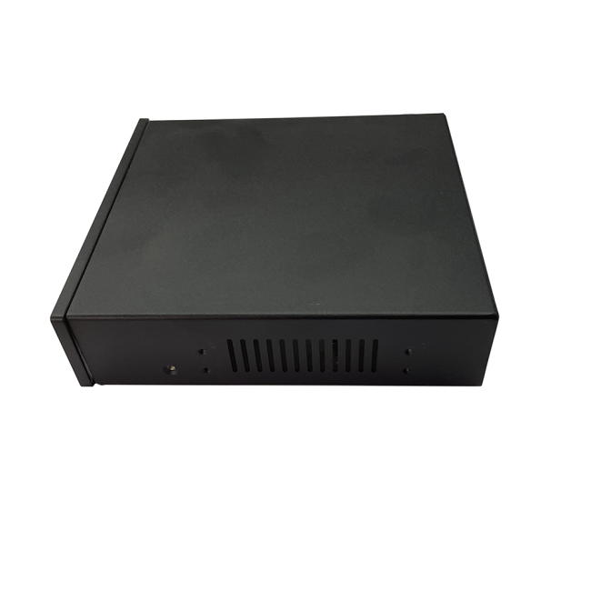 Custom server chassis rear view