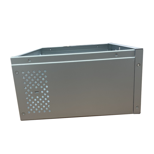 Powder coated metal case