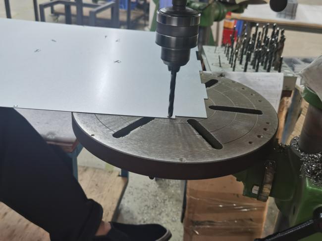 Metal punching process