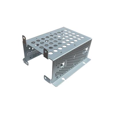 China Precision Sheet Metal Stamping Car Parts Bending Threading Perforated Sheet Metal Fabrication for sale