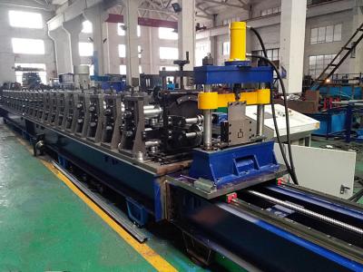 China Rafted Type CNC Roll Forming Machine For Custom Warehouse Pallet Racks for sale