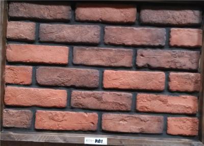 China Light Weight Exterior Brick Panels , Vintage Brick Veneer Wall Building for sale
