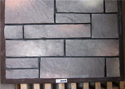 China Tamaño irregular modificado para requisitos particulares color artificial de alta resistencia del Coner de la piedra de la pared en venta