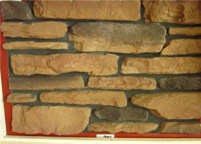 China Piedra artificial de la pared del cemento grueso para el vapor exterior del jardín - curado en venta