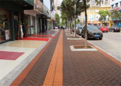 China Outside Walkway Red Clay Paving Brick for Road Paving Smooth Face / Low Water Absorption for sale