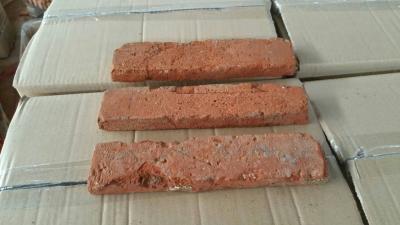 China Red Clay Old House Bricks , Old Looking Bricks For Coffee Bar Antique Style for sale