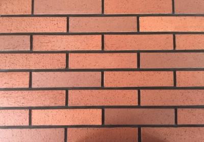 China Customized Red wire cut Split Face Brick for Exterior Wall Decoration for sale