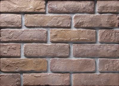 China Tijolo fino do folheado da parede da decoração, tijolos de argila de fogo antigos da textura para construir à venda