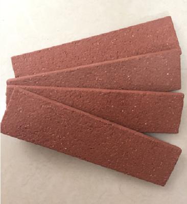 China Antique Matte Surface Clay Split Face Brick For Cladding Wall 240*60*12mm for sale