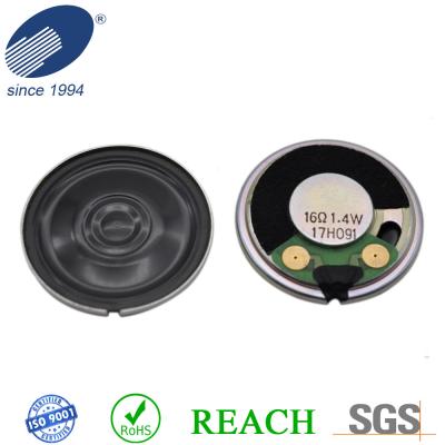 China Commonly Used  Mylar Tweeter Accessories 1.4W 16 Ohm Micro Precision Speaker for sale