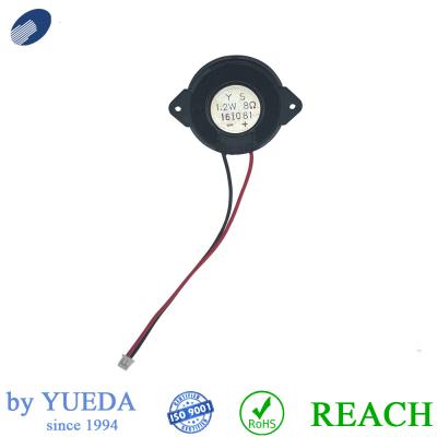 China Black Round Box Speaker Precision Device 2W 8ohm 32mm  Lightweight for sale