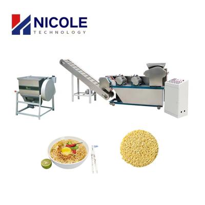 China Continuous Fried Non Fried Instant Noodle Making Machine CE Commercial Electric for sale