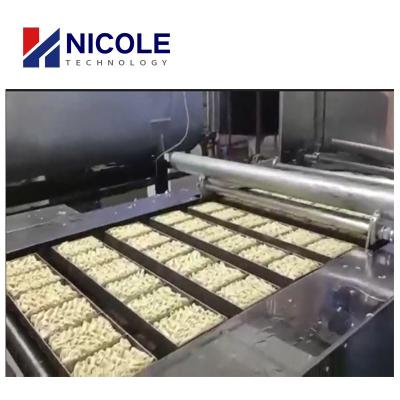 China SUS 304 Healthy Fast Food Non Fried Instant Noodle Production Line Large Output for sale