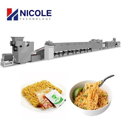 China Complete Stainless Steel Fry Instant Noodle Making Machine Automatic for sale