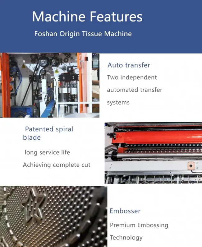 Full Automatic Facial Tissue Production Line
