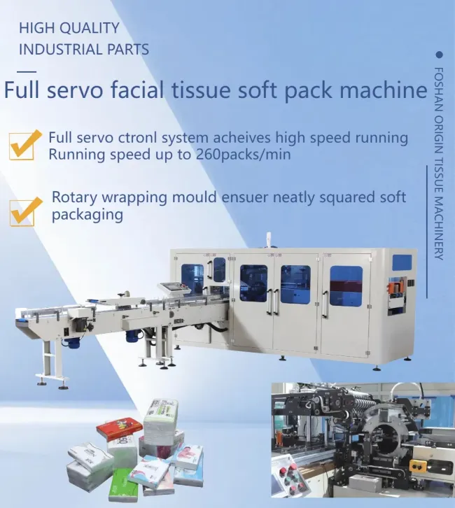 Full Automatic Facial Tissue Production Line