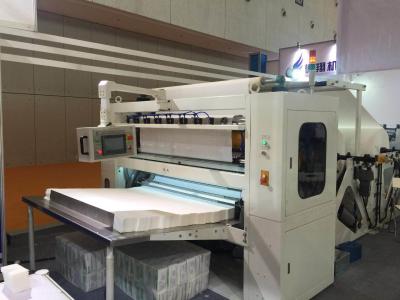 China High Efficiency Facial Tissue Paper Machine , Automatic Towel Folding Machine for sale