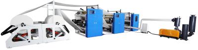 China PLC Tissue Paper Production Line With Steel To Steel Embossing Unit en venta
