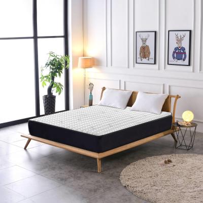 China Polyester Fabric Compress Roll Up Coil bonnell Spring Bed Mattress for sale